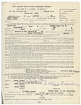 Two November 1958 Contracts Signed by Moe Howard, Who Signs Each ''The 3 Stooges by Moe Howard (owner)'' -- AGVA Contracts for Three Stooges Performances -- Each Measures 8.5'' x 11'', Very Good